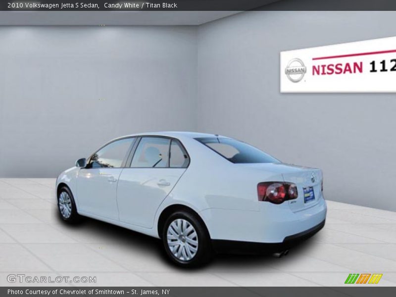 Candy White / Titan Black 2010 Volkswagen Jetta S Sedan