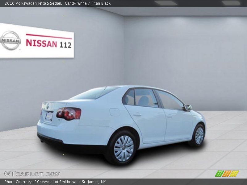 Candy White / Titan Black 2010 Volkswagen Jetta S Sedan