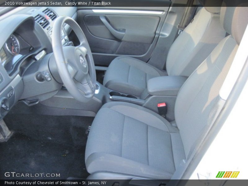 Candy White / Titan Black 2010 Volkswagen Jetta S Sedan