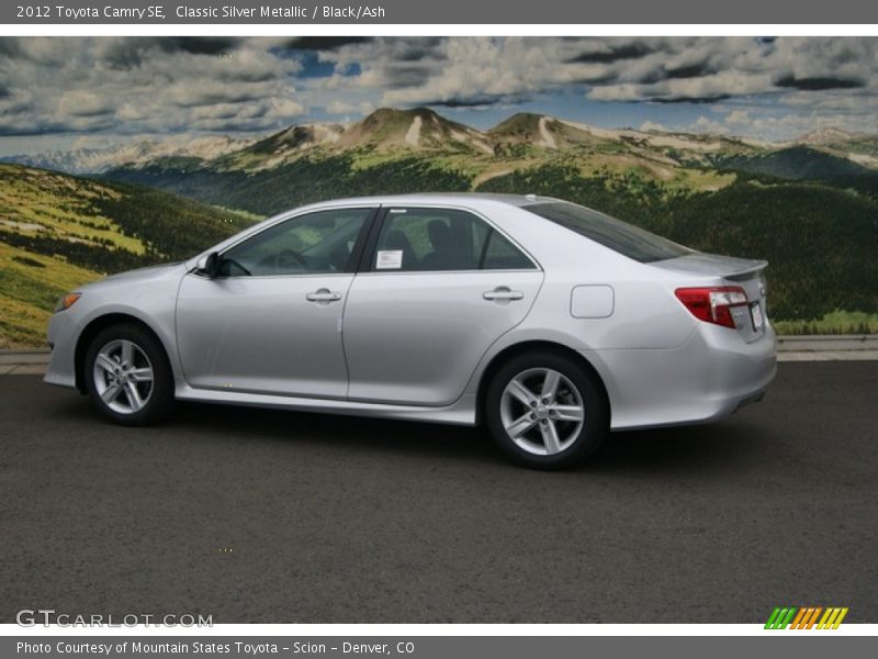 Classic Silver Metallic / Black/Ash 2012 Toyota Camry SE