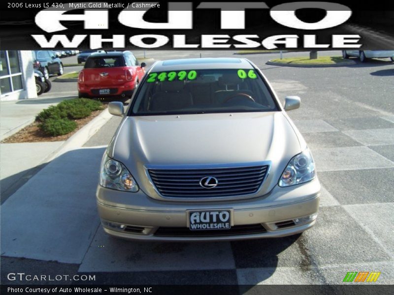 Mystic Gold Metallic / Cashmere 2006 Lexus LS 430