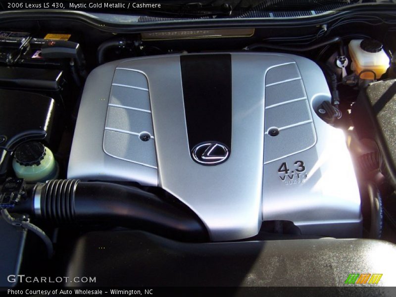 Mystic Gold Metallic / Cashmere 2006 Lexus LS 430