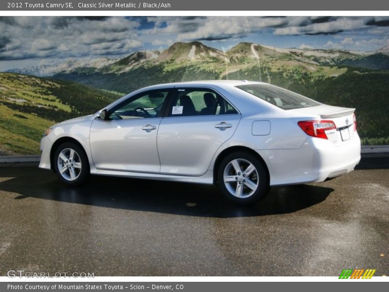 Classic Silver Metallic / Black/Ash 2012 Toyota Camry SE