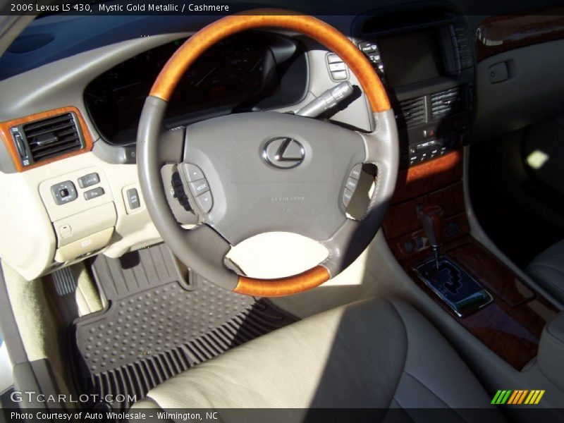 Mystic Gold Metallic / Cashmere 2006 Lexus LS 430