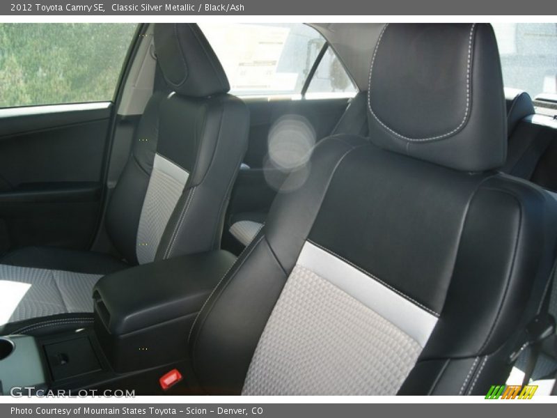  2012 Camry SE Black/Ash Interior