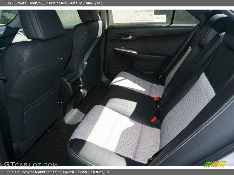 Classic Silver Metallic / Black/Ash 2012 Toyota Camry SE