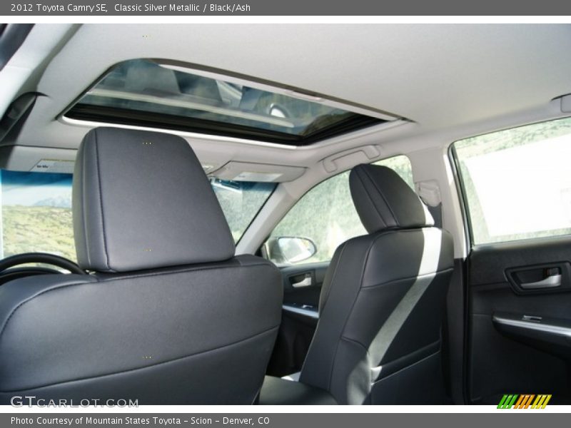 Classic Silver Metallic / Black/Ash 2012 Toyota Camry SE
