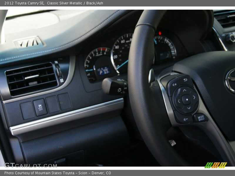Classic Silver Metallic / Black/Ash 2012 Toyota Camry SE