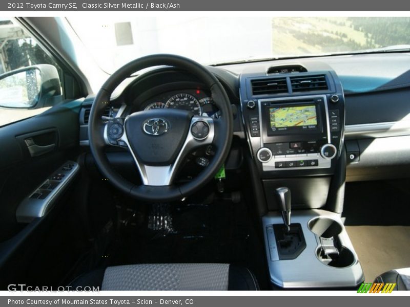 Classic Silver Metallic / Black/Ash 2012 Toyota Camry SE
