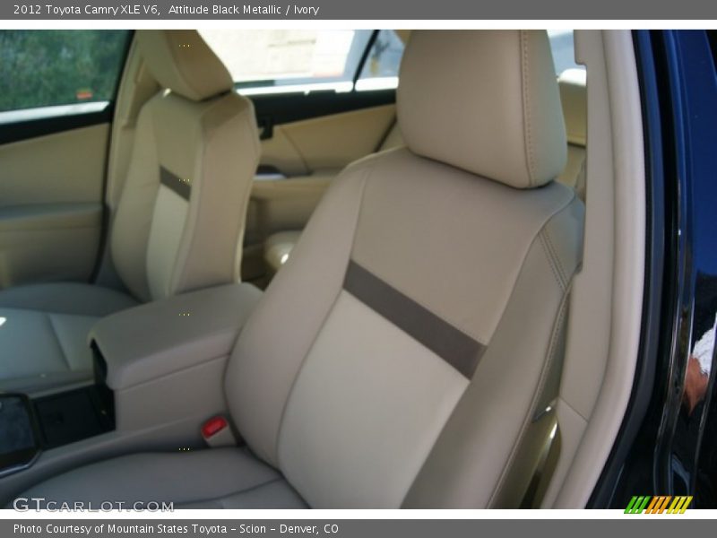 Attitude Black Metallic / Ivory 2012 Toyota Camry XLE V6