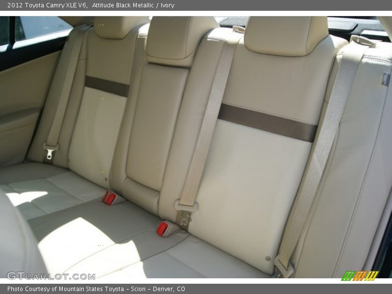 Attitude Black Metallic / Ivory 2012 Toyota Camry XLE V6