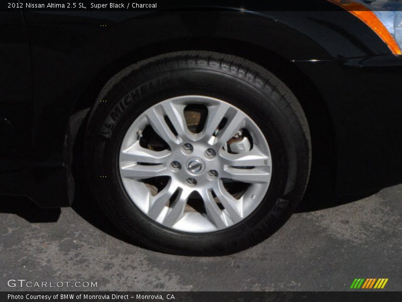 Super Black / Charcoal 2012 Nissan Altima 2.5 SL