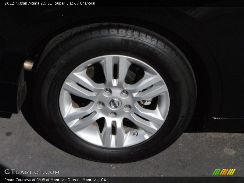 Super Black / Charcoal 2012 Nissan Altima 2.5 SL