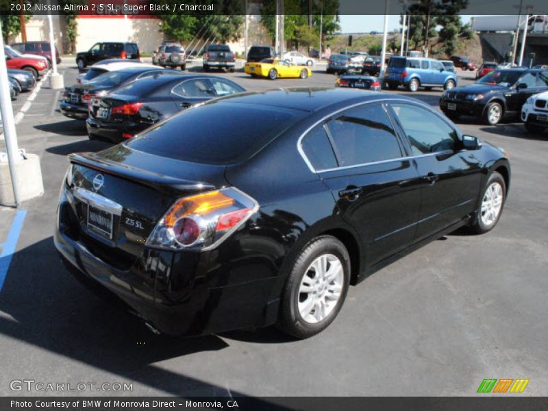 Super Black / Charcoal 2012 Nissan Altima 2.5 SL