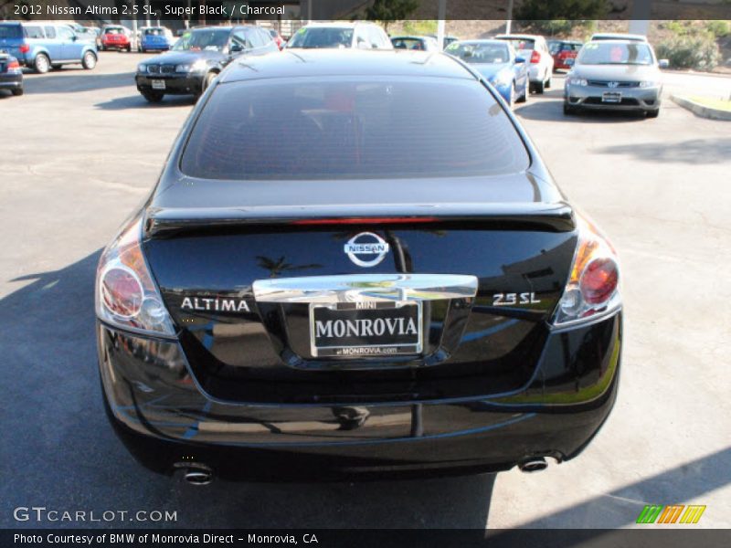 Super Black / Charcoal 2012 Nissan Altima 2.5 SL