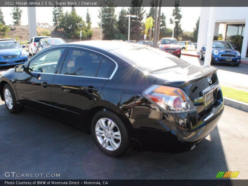 Super Black / Charcoal 2012 Nissan Altima 2.5 SL