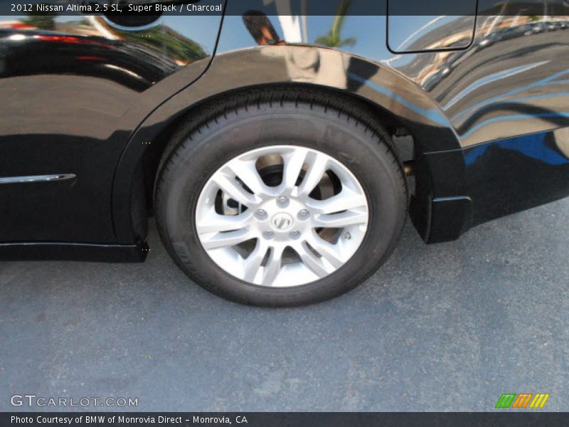 Super Black / Charcoal 2012 Nissan Altima 2.5 SL
