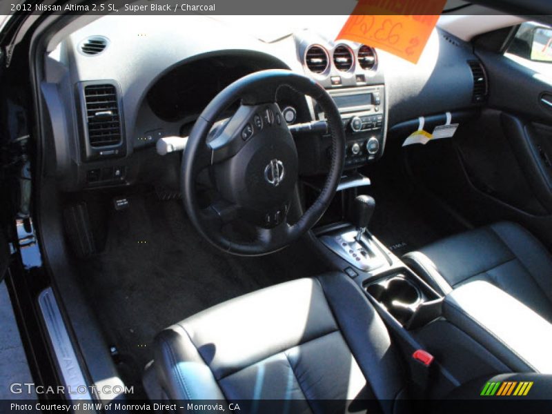 Super Black / Charcoal 2012 Nissan Altima 2.5 SL