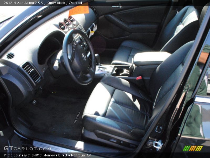 Super Black / Charcoal 2012 Nissan Altima 2.5 SL