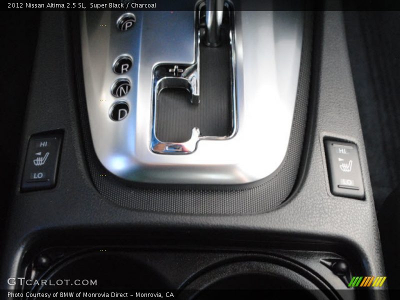 Super Black / Charcoal 2012 Nissan Altima 2.5 SL