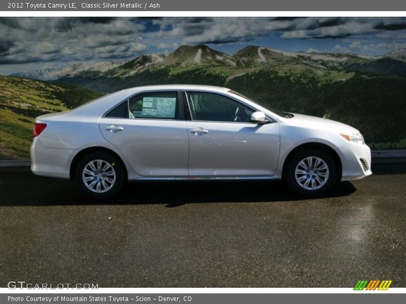  2012 Camry LE Classic Silver Metallic