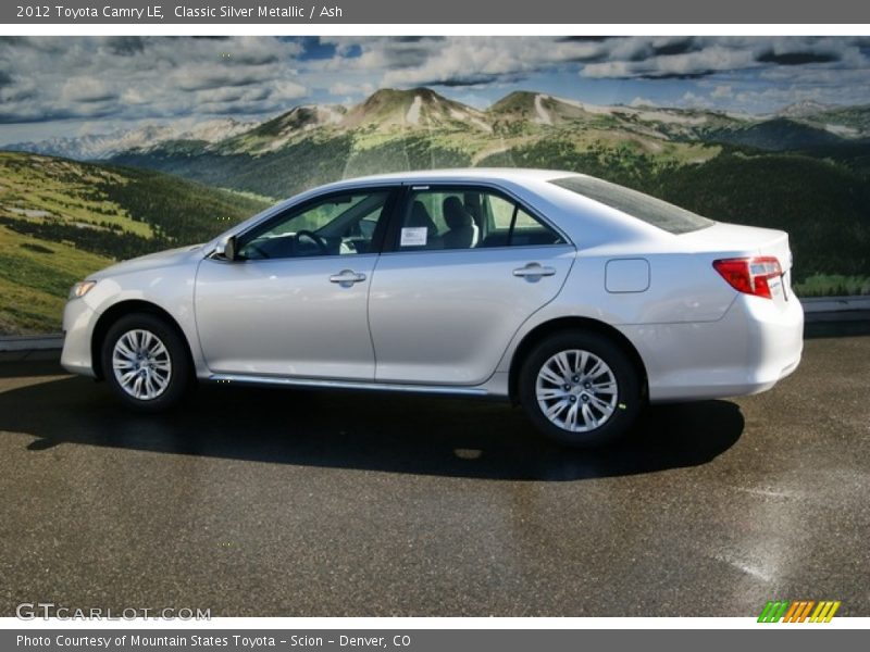 Classic Silver Metallic / Ash 2012 Toyota Camry LE