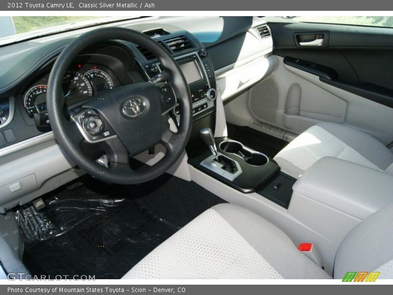  2012 Camry LE Ash Interior