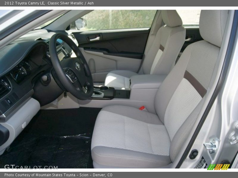 Classic Silver Metallic / Ash 2012 Toyota Camry LE