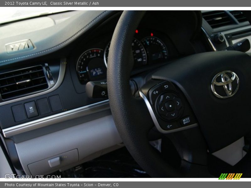 Classic Silver Metallic / Ash 2012 Toyota Camry LE