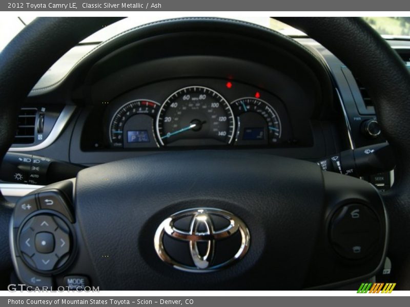 Classic Silver Metallic / Ash 2012 Toyota Camry LE