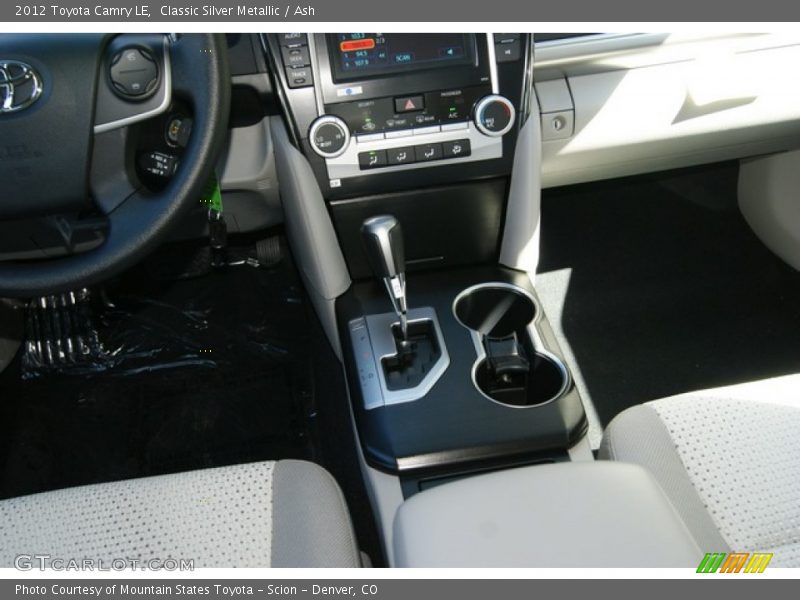 Classic Silver Metallic / Ash 2012 Toyota Camry LE