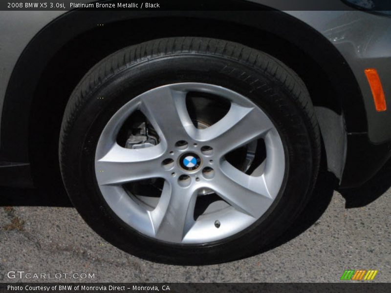 Platinum Bronze Metallic / Black 2008 BMW X5 3.0si