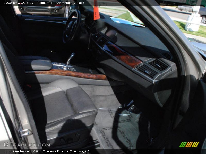 Platinum Bronze Metallic / Black 2008 BMW X5 3.0si