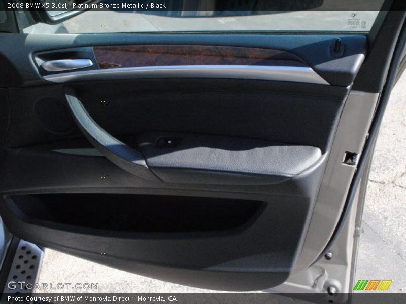 Platinum Bronze Metallic / Black 2008 BMW X5 3.0si