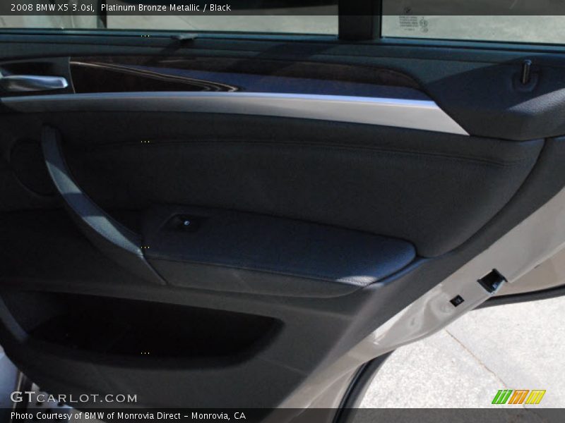 Platinum Bronze Metallic / Black 2008 BMW X5 3.0si