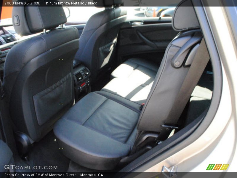 Platinum Bronze Metallic / Black 2008 BMW X5 3.0si