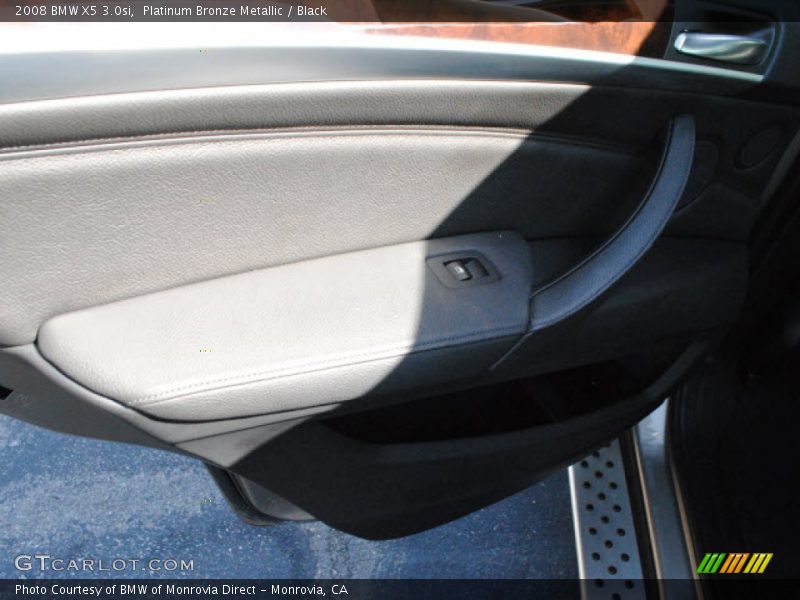 Platinum Bronze Metallic / Black 2008 BMW X5 3.0si