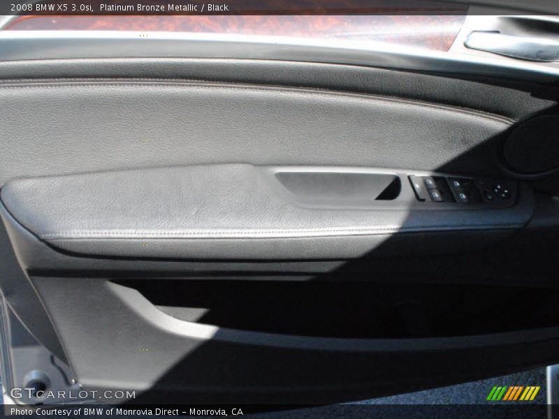 Platinum Bronze Metallic / Black 2008 BMW X5 3.0si