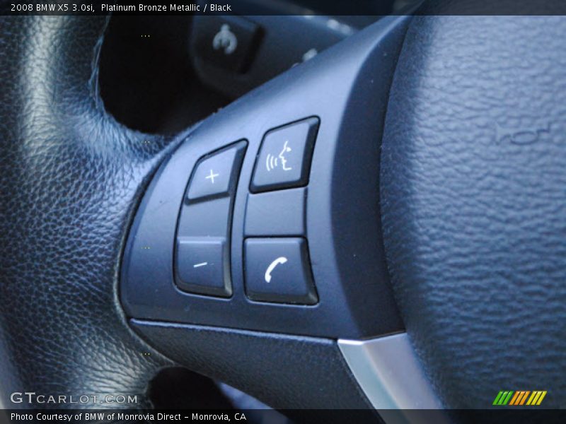 Platinum Bronze Metallic / Black 2008 BMW X5 3.0si