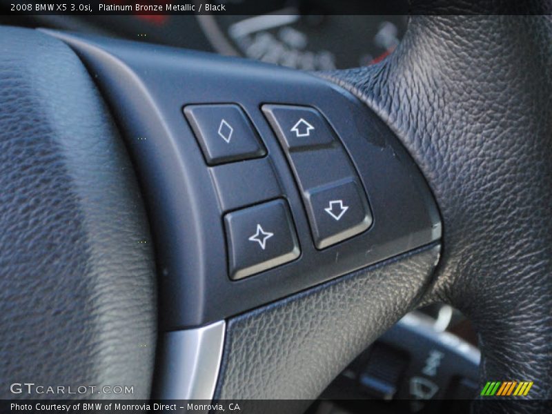 Platinum Bronze Metallic / Black 2008 BMW X5 3.0si