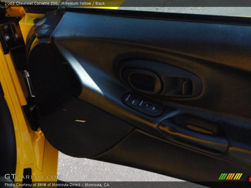 Millenium Yellow / Black 2003 Chevrolet Corvette Z06