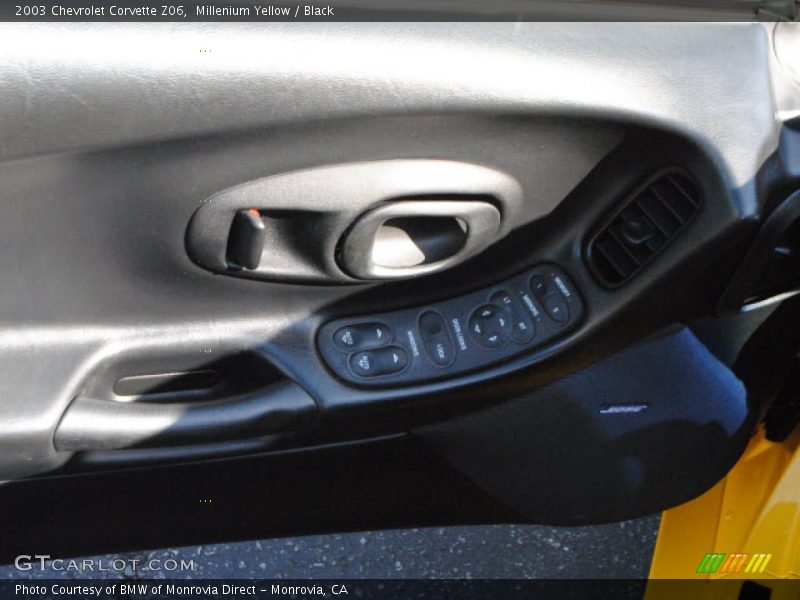 Millenium Yellow / Black 2003 Chevrolet Corvette Z06