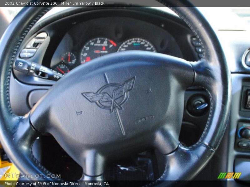 Millenium Yellow / Black 2003 Chevrolet Corvette Z06