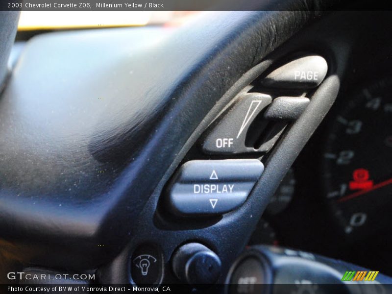 Millenium Yellow / Black 2003 Chevrolet Corvette Z06