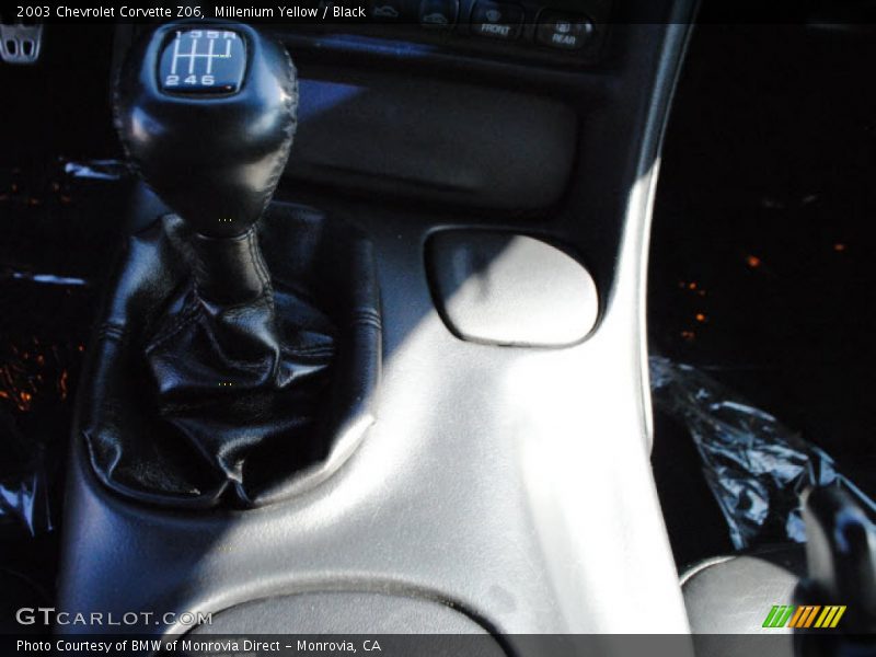 Millenium Yellow / Black 2003 Chevrolet Corvette Z06