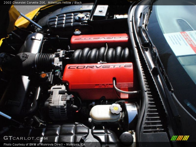  2003 Corvette Z06 Engine - 5.7 Liter OHV 16 Valve LS6 V8