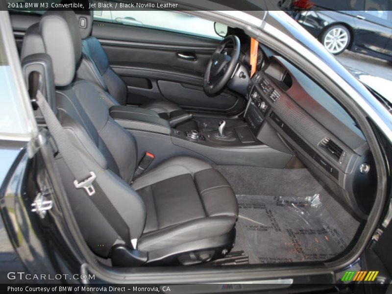  2011 M3 Convertible Black Novillo Leather Interior
