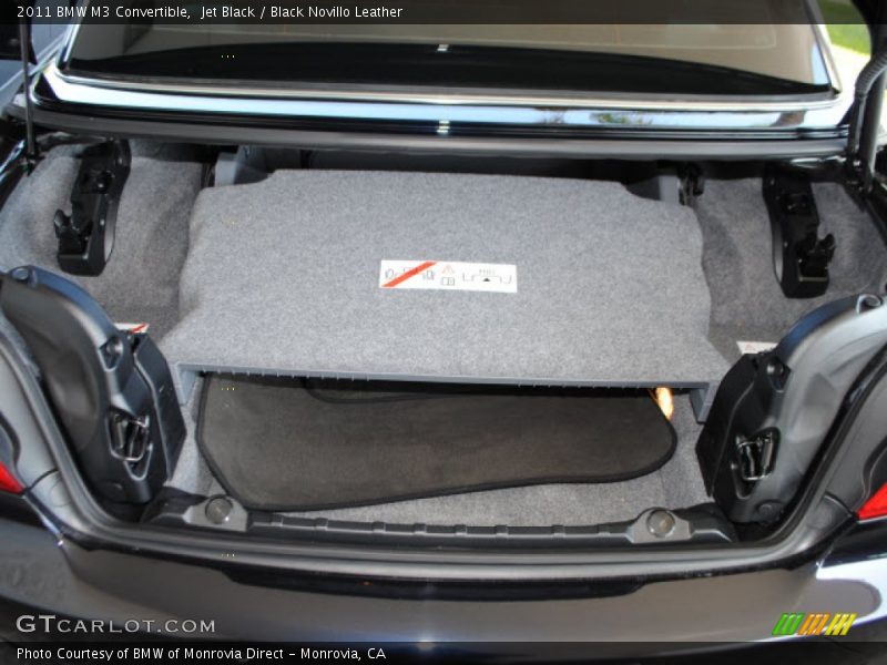  2011 M3 Convertible Trunk