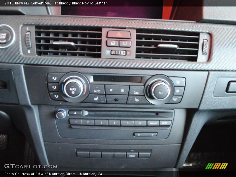 Controls of 2011 M3 Convertible