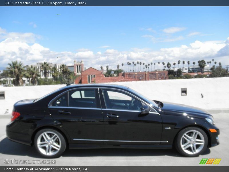  2012 C 250 Sport Black